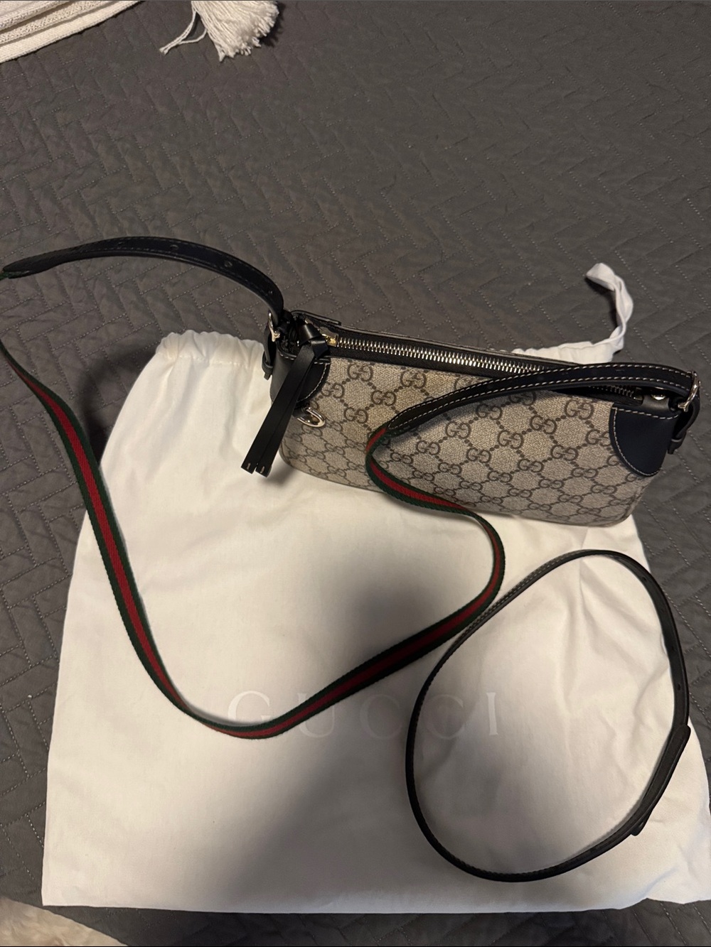 Gucci GG emblem small shoulder bag